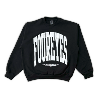 FOUREYES collegiate crewneck