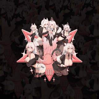 STAR sparkle sticker