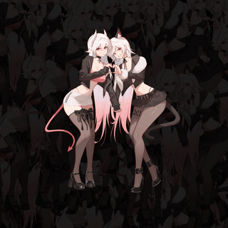 STAR twins sticker