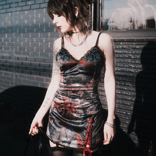 [ I WANT U ] slip dress