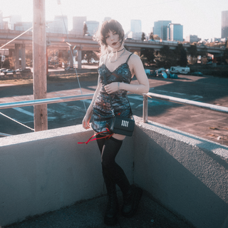 [ I WANT U ] slip dress