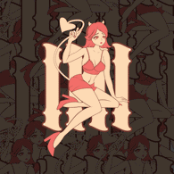 NO CHANCE IN HELL STICKERS ( 3 colorways )