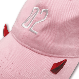 02 HORNED DAD HAT [ ARSENIC X CYANIDE ]
